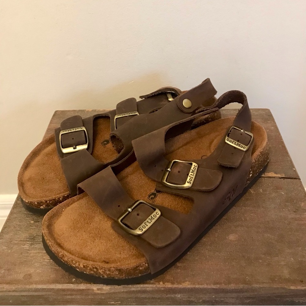Women’s SoftMoc Leather Sandals